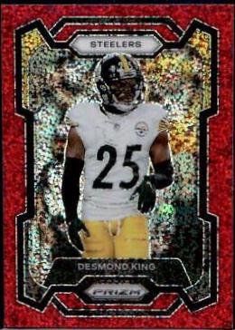 Desmond King [Red Sparkle] #118