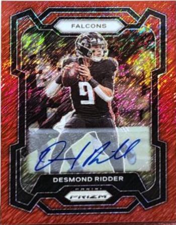 Desmond Ridder [Autograph Red Shimmer] #9