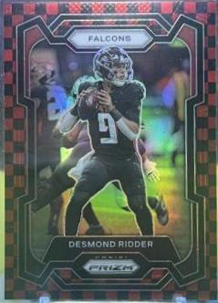 Desmond Ridder [Black Red Checker] #9