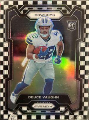 Deuce Vaughn [Black White Checker] #324