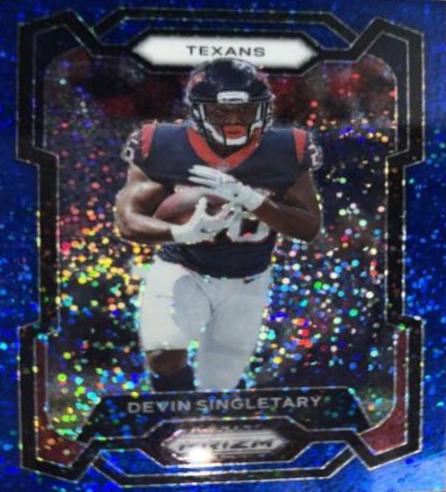 Devin Singletary [Blue Sparkle] #119