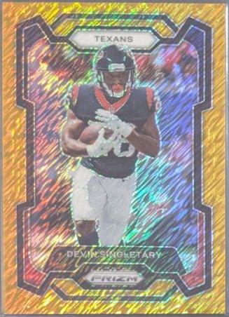 Devin Singletary [Gold Shimmer] #119