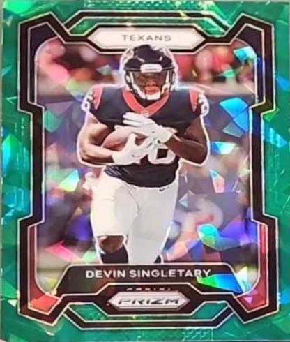 Devin Singletary [Green Ice] #119