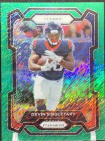 Devin Singletary [Green Shimmer] #119