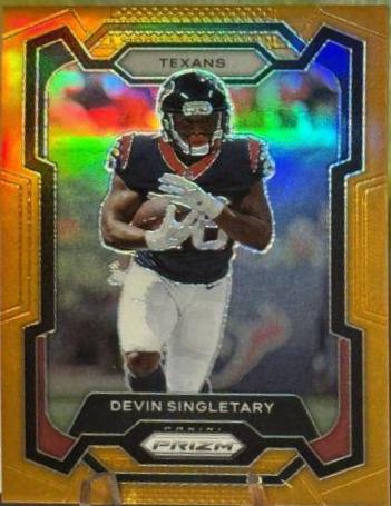 Devin Singletary [Orange] #119