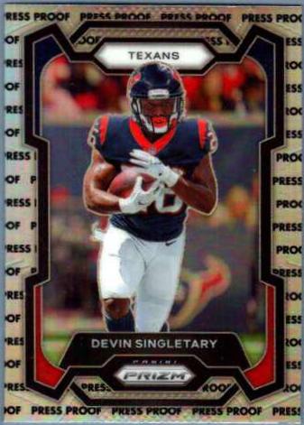 Devin Singletary [Press Proof] #119