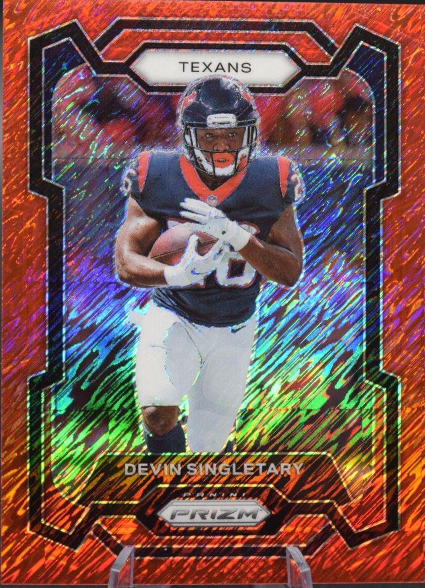 Devin Singletary [Red Shimmer] #119