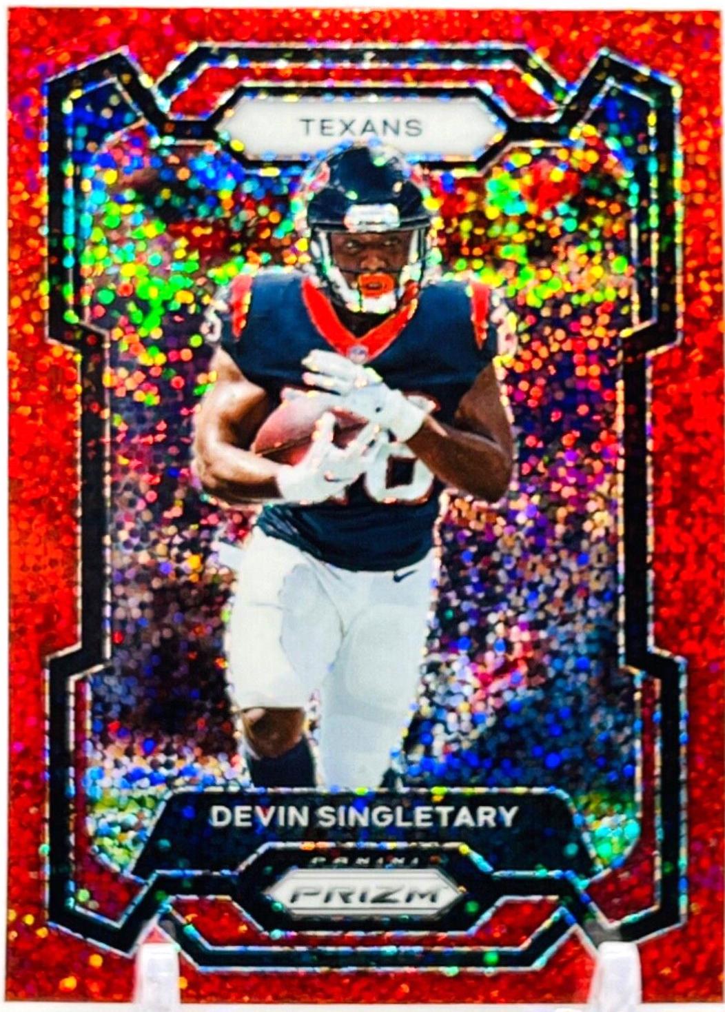 Devin Singletary [Red Sparkle] #119