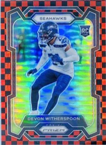 Devon Witherspoon [Black Red Checker] #389