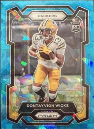 Dontayvion Wicks [Blue Ice] #333