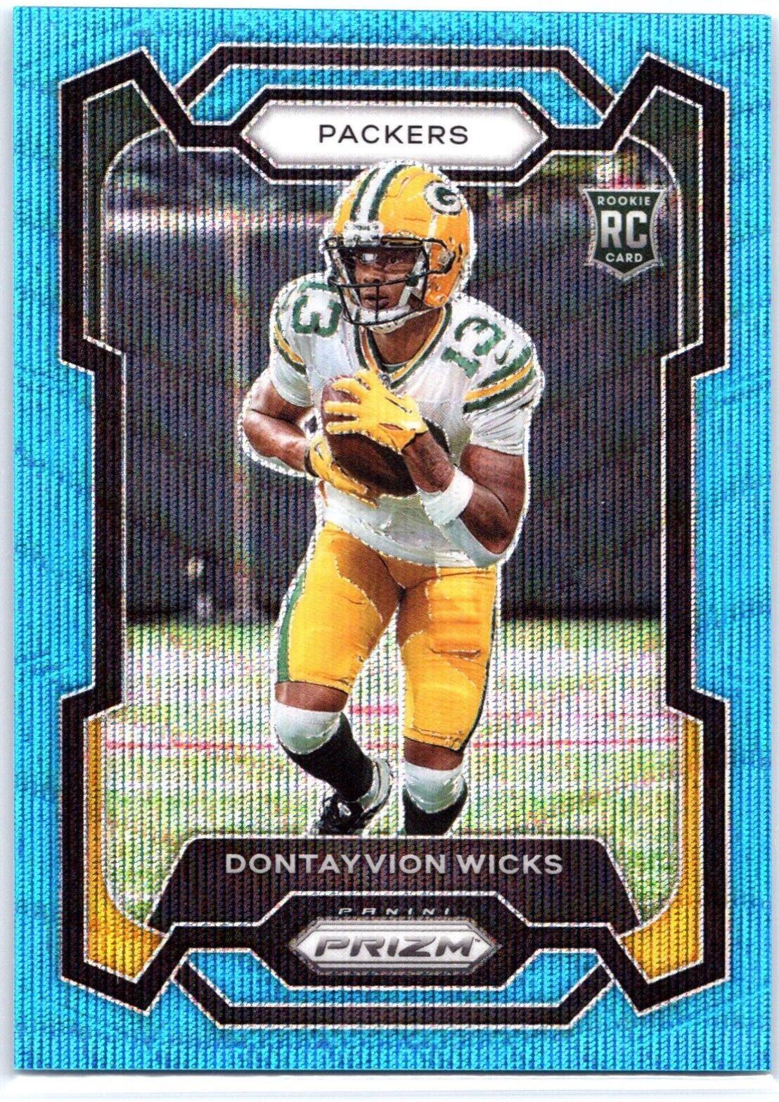 Dontayvion Wicks [Blue Wave] #333