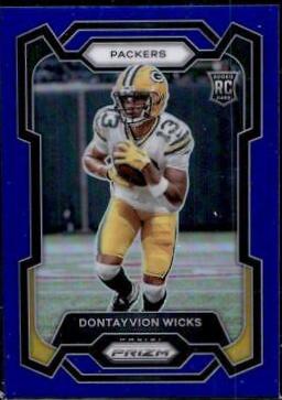 Dontayvion Wicks [Blue] #333