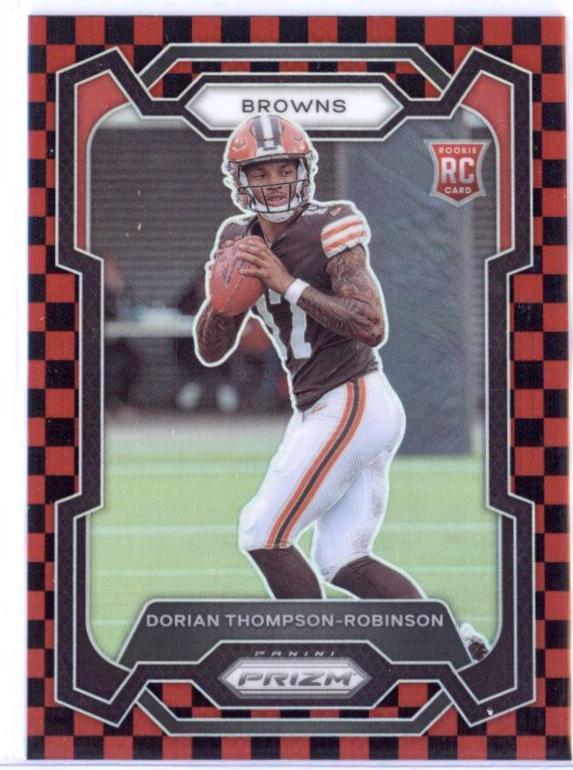 Dorian Thompson Robinson [Black Red Checker] #322