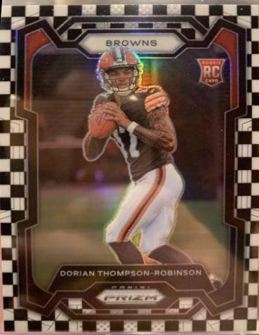 Dorian Thompson Robinson [Black White Checker] #322