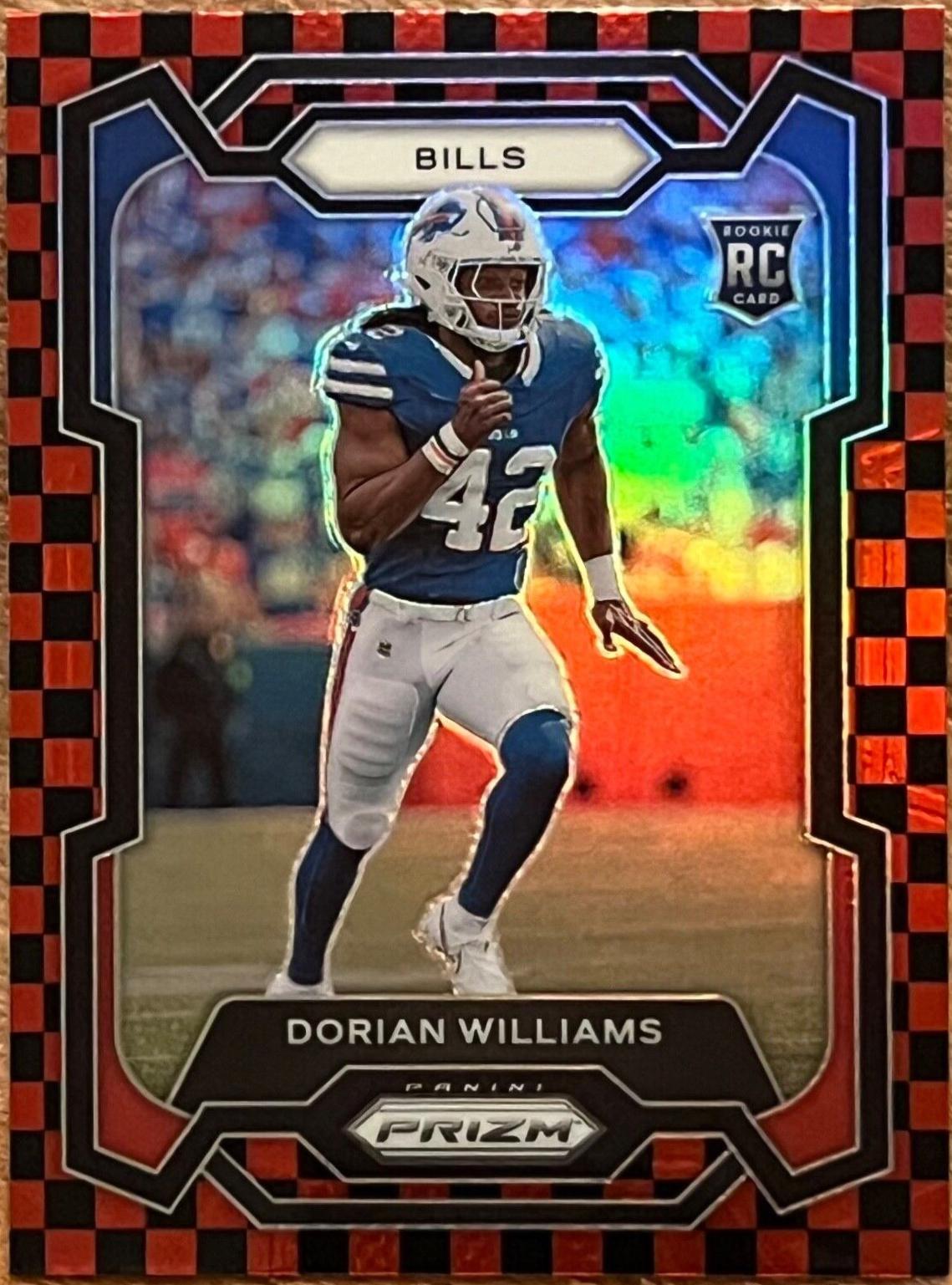 Dorian Williams [Black Red Checker] #309