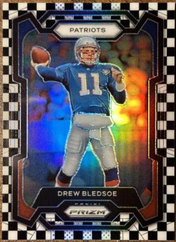 Drew Bledsoe [Black White Checker] #203