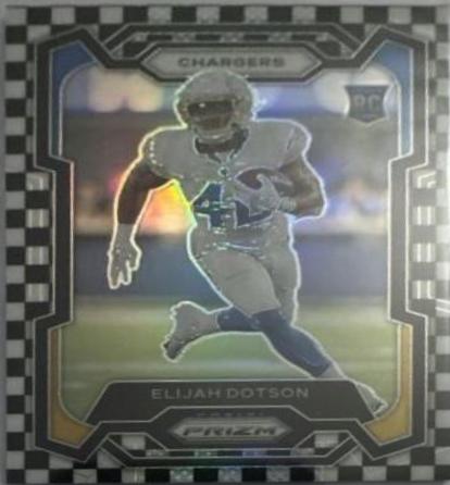 Elijah Dotson [Black White Checker] #352