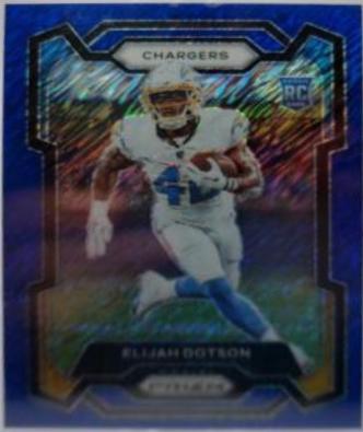 Elijah Dotson [Blue Shimmer] #352
