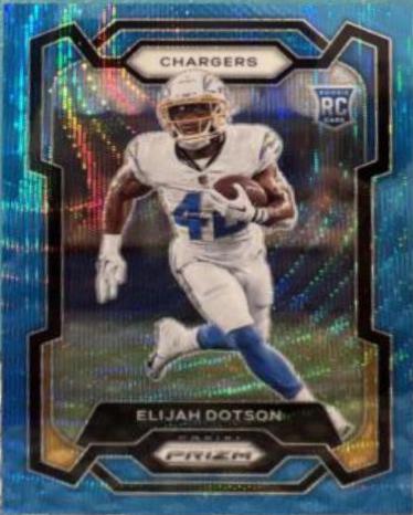 Elijah Dotson [Blue Wave] #352