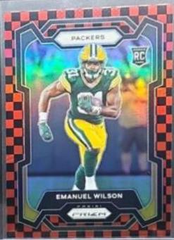 Emanuel Wilson [Black Red Checker] #335