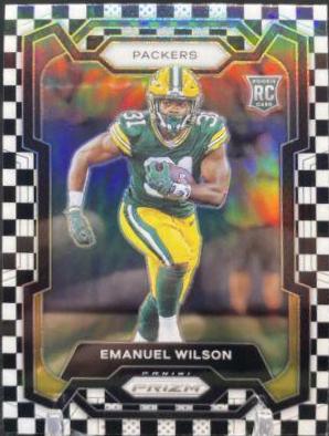 Emanuel Wilson [Black White Checker] #335