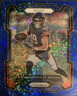 Equanimeous St. Brown [Blue Sparkle] #53