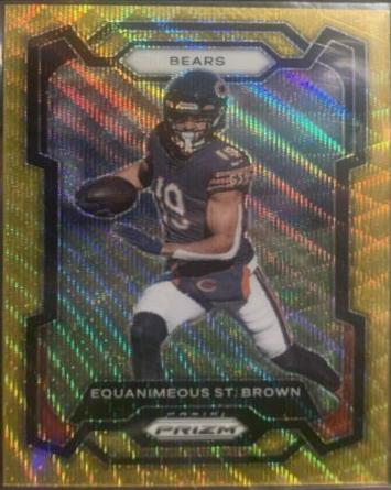 Equanimeous St. Brown [Gold Wave] #53