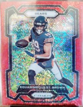 Equanimeous St. Brown [Red Sparkle] #53