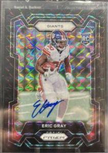 Eric Gray [Autograph Black Finite] #377