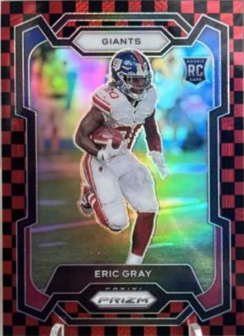 Eric Gray [Black Red Checker] #377