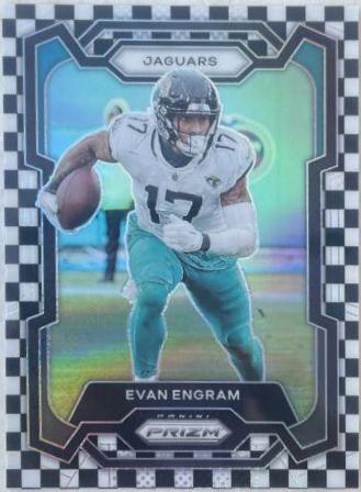 Evan Engram [Black White Checker] #135