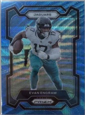 Evan Engram [Blue Wave] #135