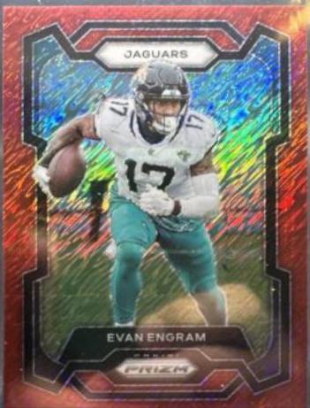 Evan Engram [Red Shimmer] #135