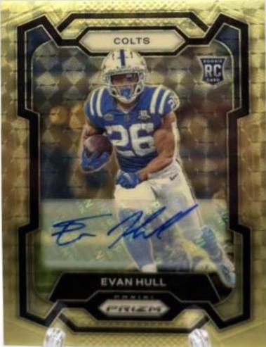 Evan Hull [Autograph Gold Vinyl] #344