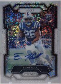 Evan Hull [Autograph White Sparkle] #344