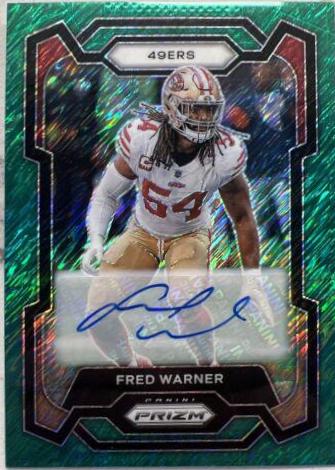 Fred Warner [Autograph Green Shimmer] #270