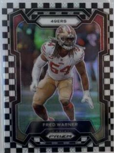 Fred Warner [Black White Checker] #270