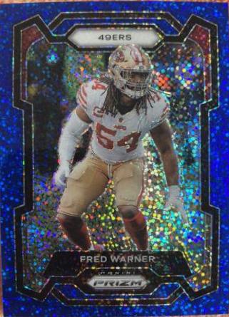 Fred Warner [Blue Sparkle] #270