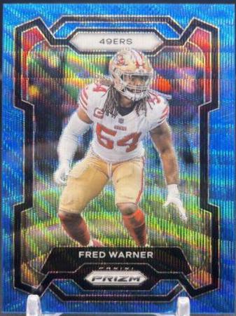 Fred Warner [Blue Wave] #270