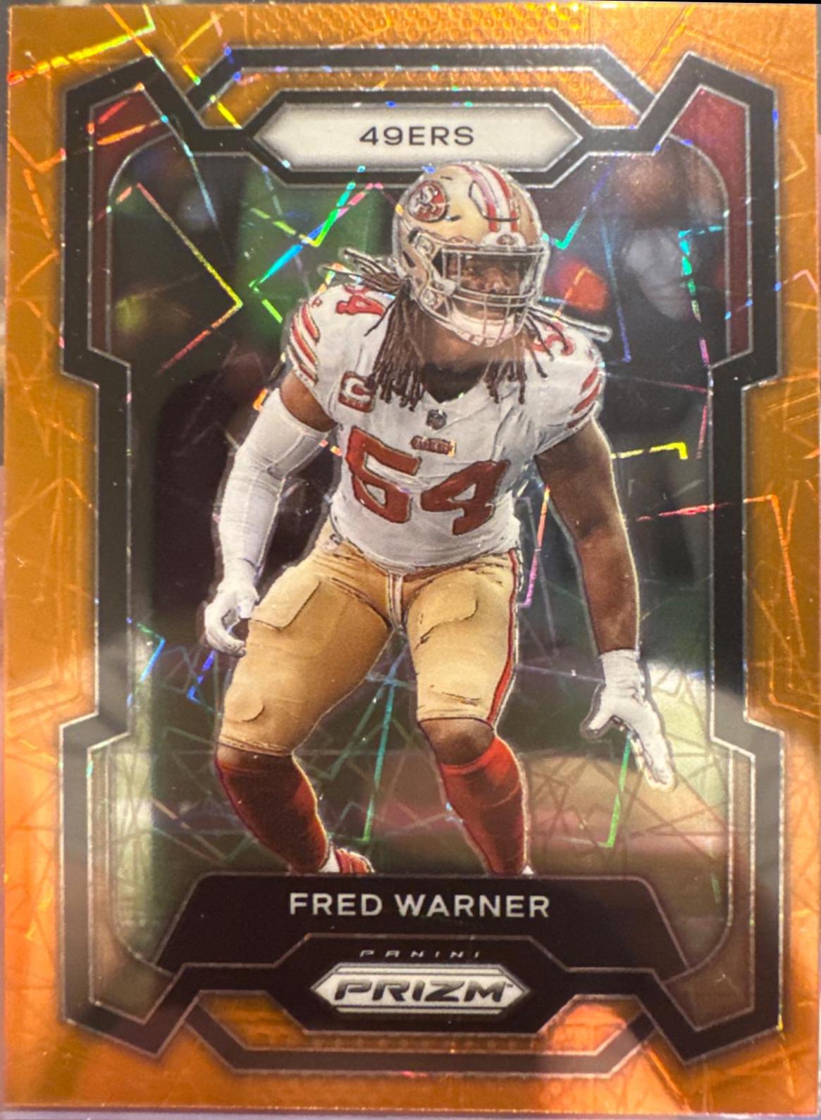 Fred Warner [Orange Lazer] #270