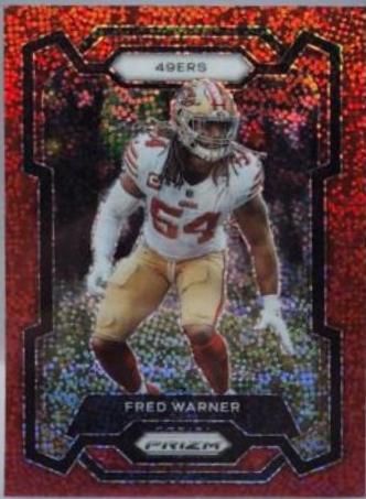 Fred Warner [Red Sparkle] #270