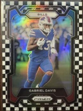 Gabriel Davis [Black White Checker] #29