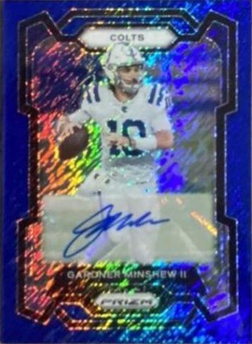 Gardner Minshew II [Autograph Blue Shimmer] #126
