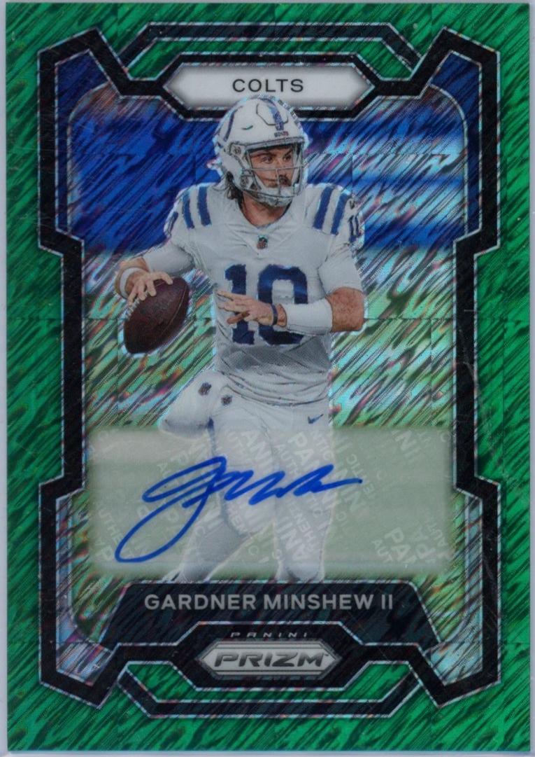 Gardner Minshew II [Autograph Green Shimmer] #126