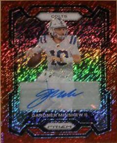 Gardner Minshew II [Autograph Red Shimmer] #126