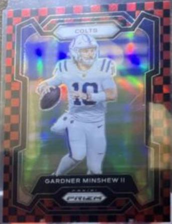 Gardner Minshew II [Black Red Checker] #126