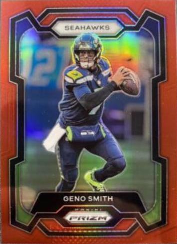 Geno Smith [Black Red Checker] #258
