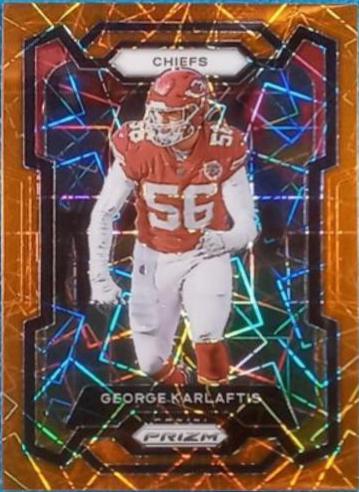 George Karlaftis [Orange Lazer] #143
