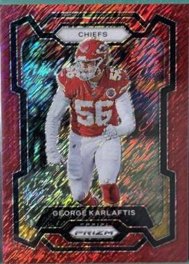 George Karlaftis [Red Shimmer] #143