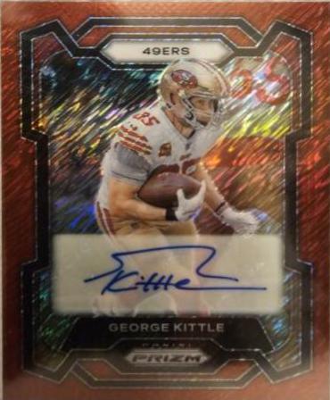 George Kittle [Autograph Red Shimmer] #271